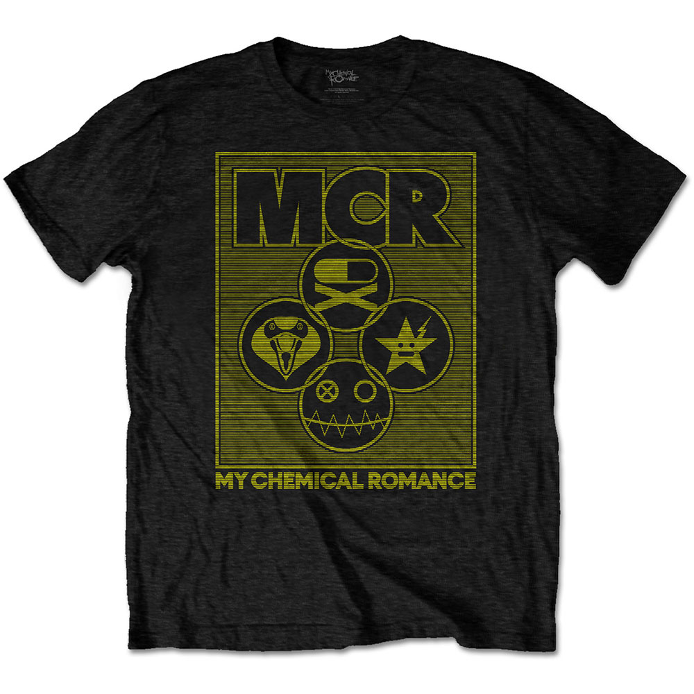 Tričko My Chemical Romance - Lock Box, Unisex,Čierna,XXL