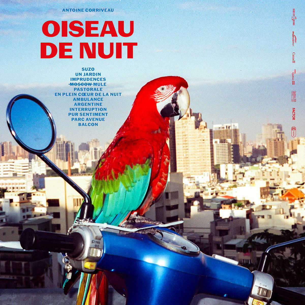 Vinyl Antoine Corriveau - CORRIVEAU, ANTOINE - OISEAU DE NUIT