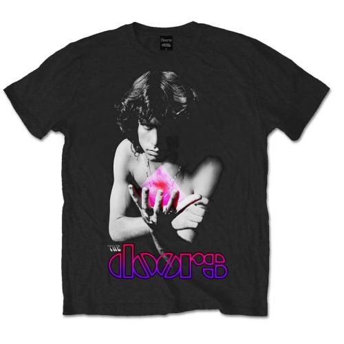 Tričko The Doors - Psychedelic Jim, Unisex,Čierna,XXL