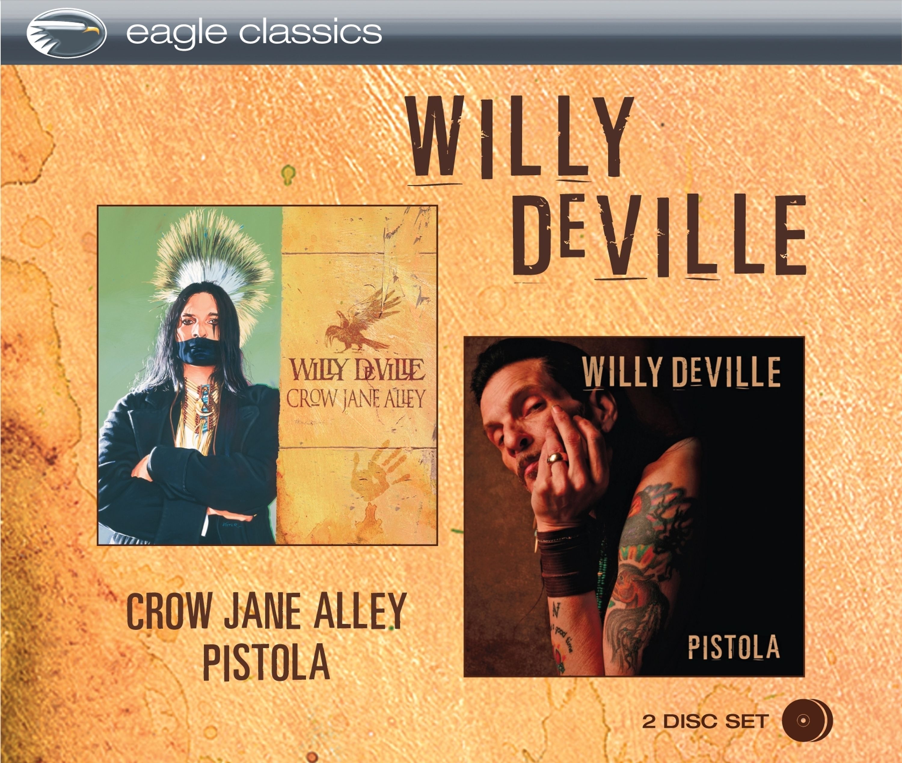 CD Willy DeVille - CROW JANE ALLEY/PISTOLA