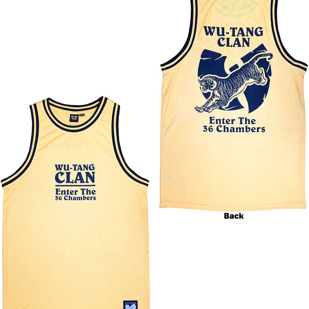 Tielko Wu-Tang Clan - Enter The 36 Chambers, Unisex,Žltá,XS