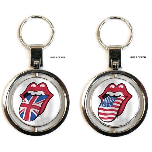 Kľúčenka The Rolling Stones - UK & US Tongues