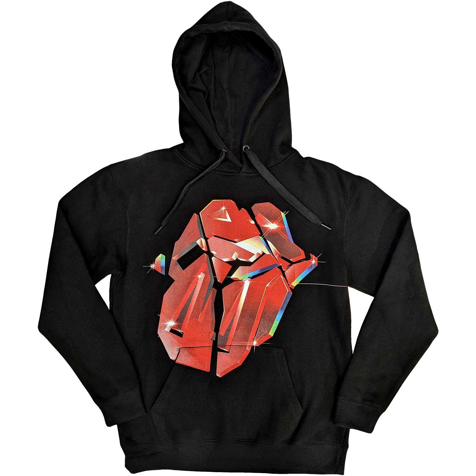Mikina The Rolling Stones - Hackney Diamonds Lick, Unisex,Čierna,XXL