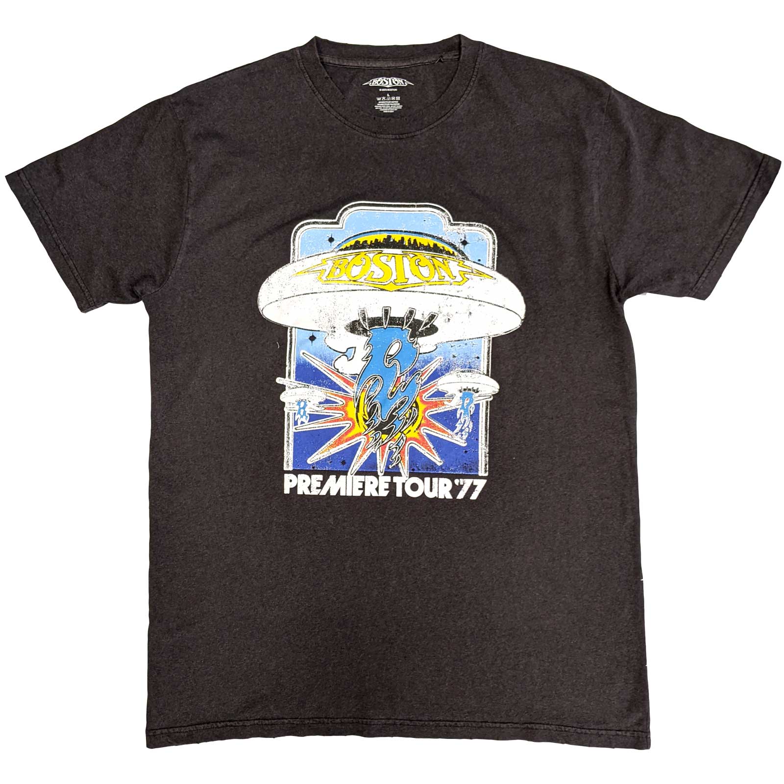 Tričko Boston - Premiere Tour, Unisex,Čierna,XXL
