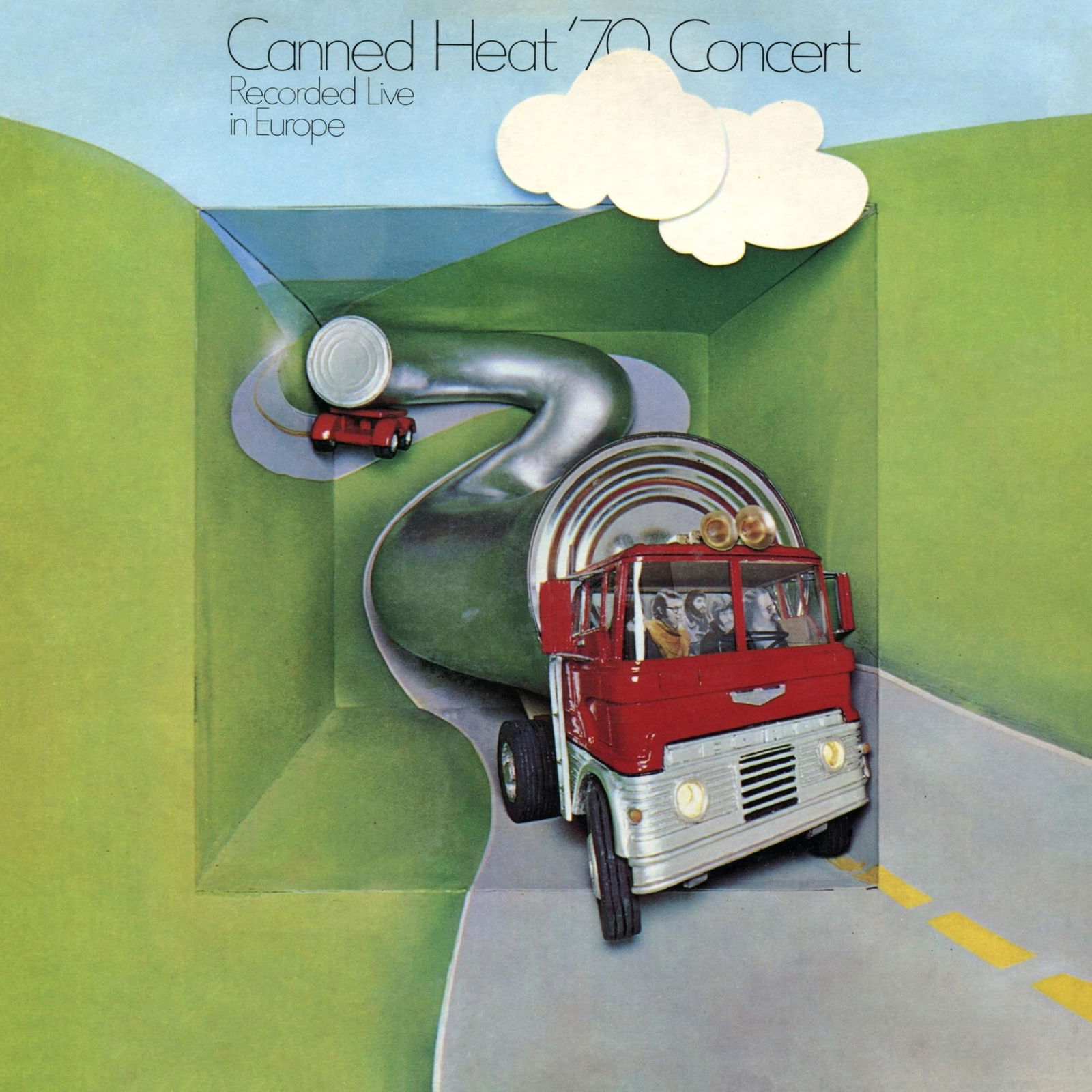 Vinyl Canned Heat - '70 CONCERT RECORDED LIVE IN EUROPE