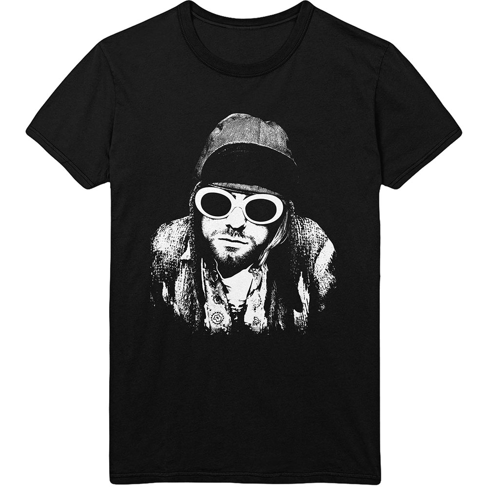 Tričko Kurt Cobain - One Colour, Unisex,Čierna,XXL