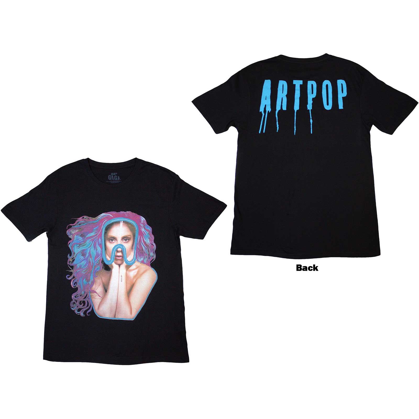 Tričko Lady Gaga - Artpop Goggles, Unisex,Čierna,XXL