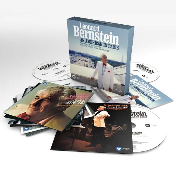 CD Various Artists - AN AMERICAN IN PARIS (BOXSET WITH THE ORCHESTRE NATIONAL DE FRANCE - 100TH ANNIVERSARY ON AUGUST 25TH)