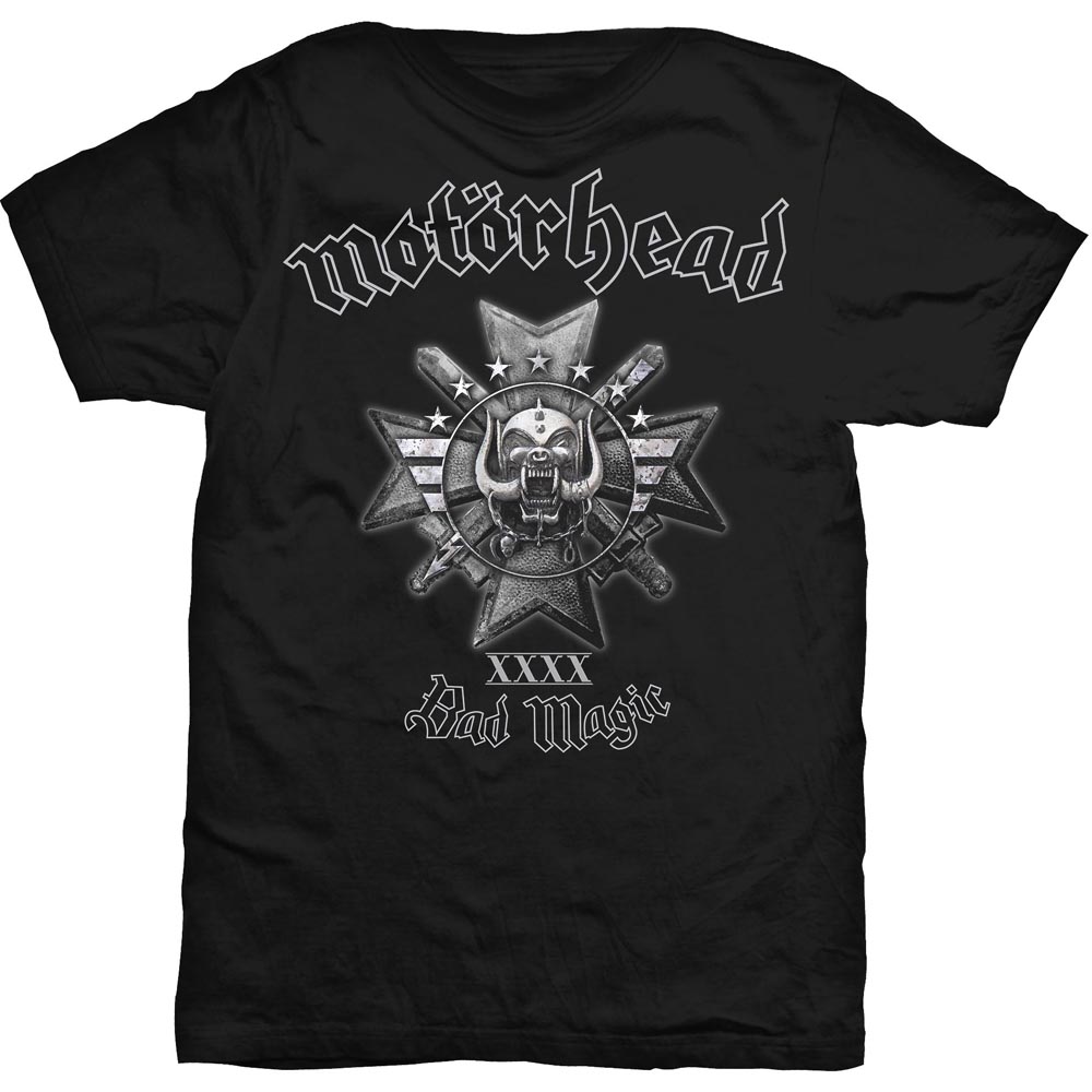Tričko Motörhead - Bad Magic, Unisex,Čierna,XXL