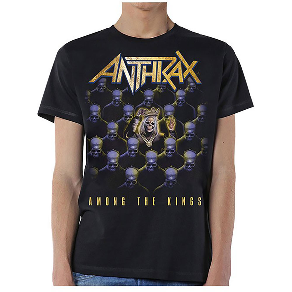 Tričko Anthrax - Among The Kings, Unisex,Čierna,S