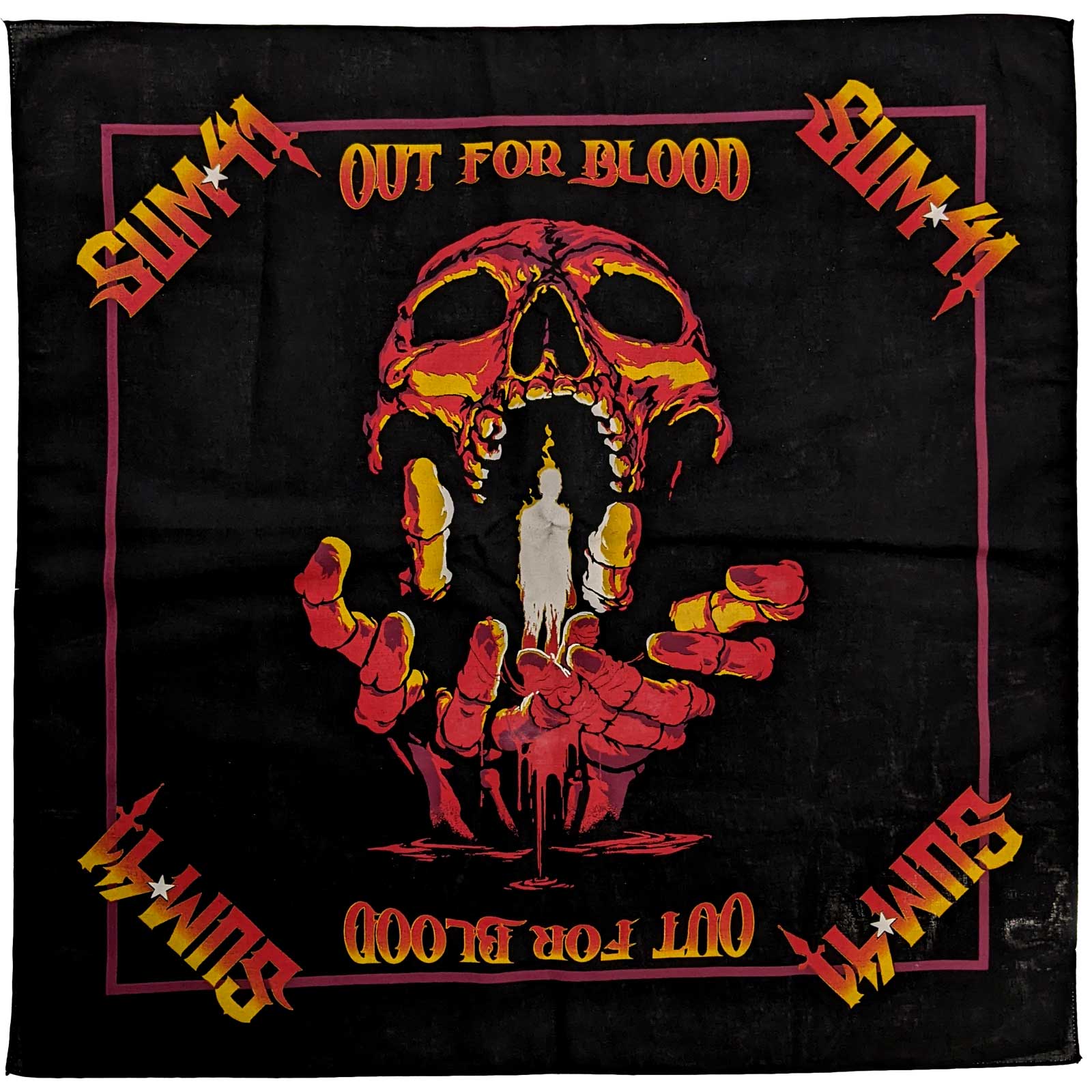 Šatka Sum 41 - Out For Blood, Unisex,Čierna,Univerzálna