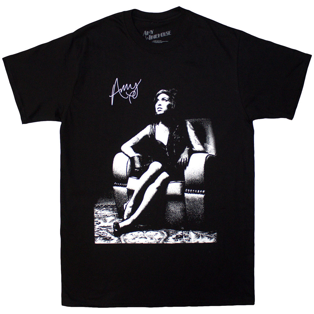 Tričko Amy Winehouse - Chair, Unisex,Čierna,XXL