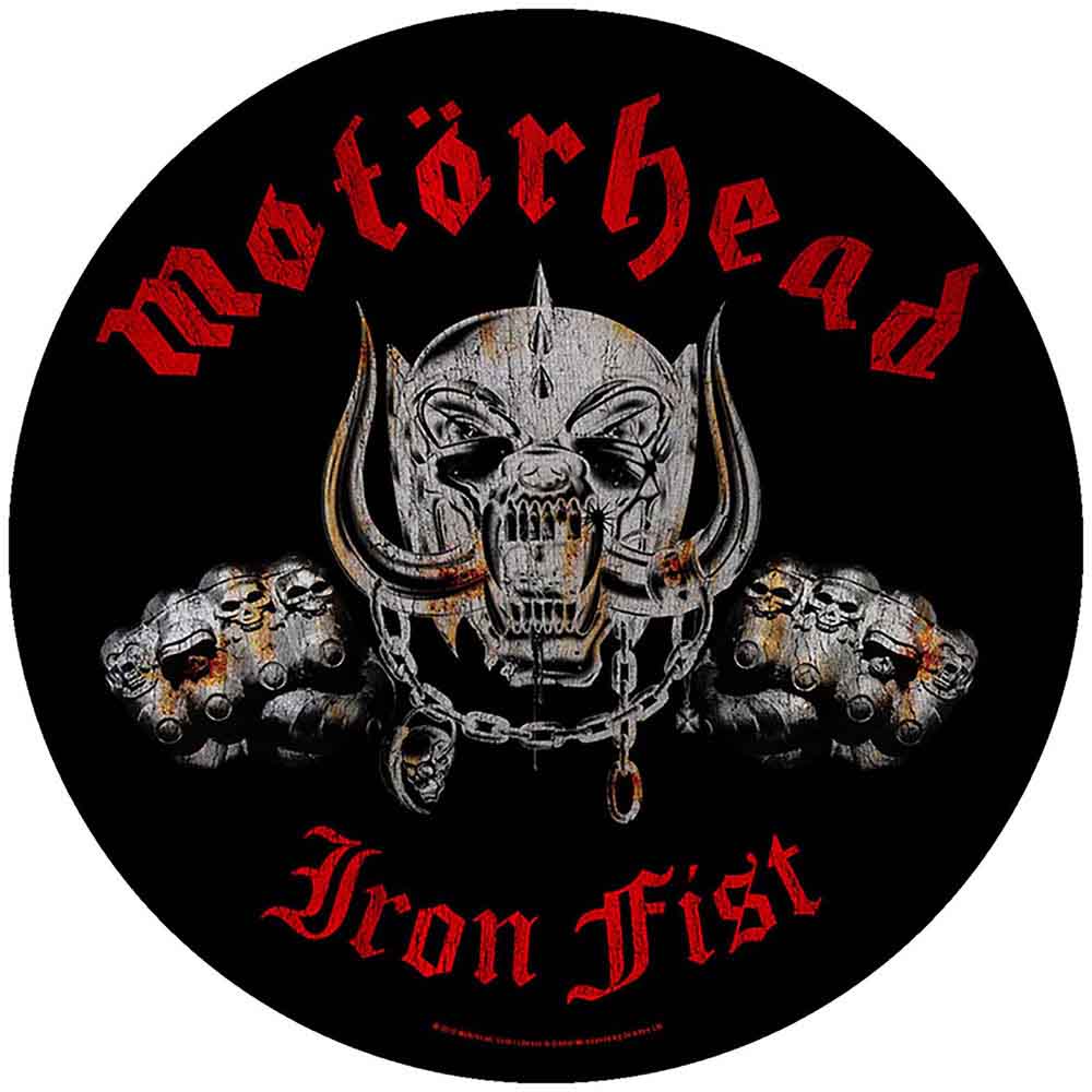Nažehlovačka Motörhead - Iron Fist 2010