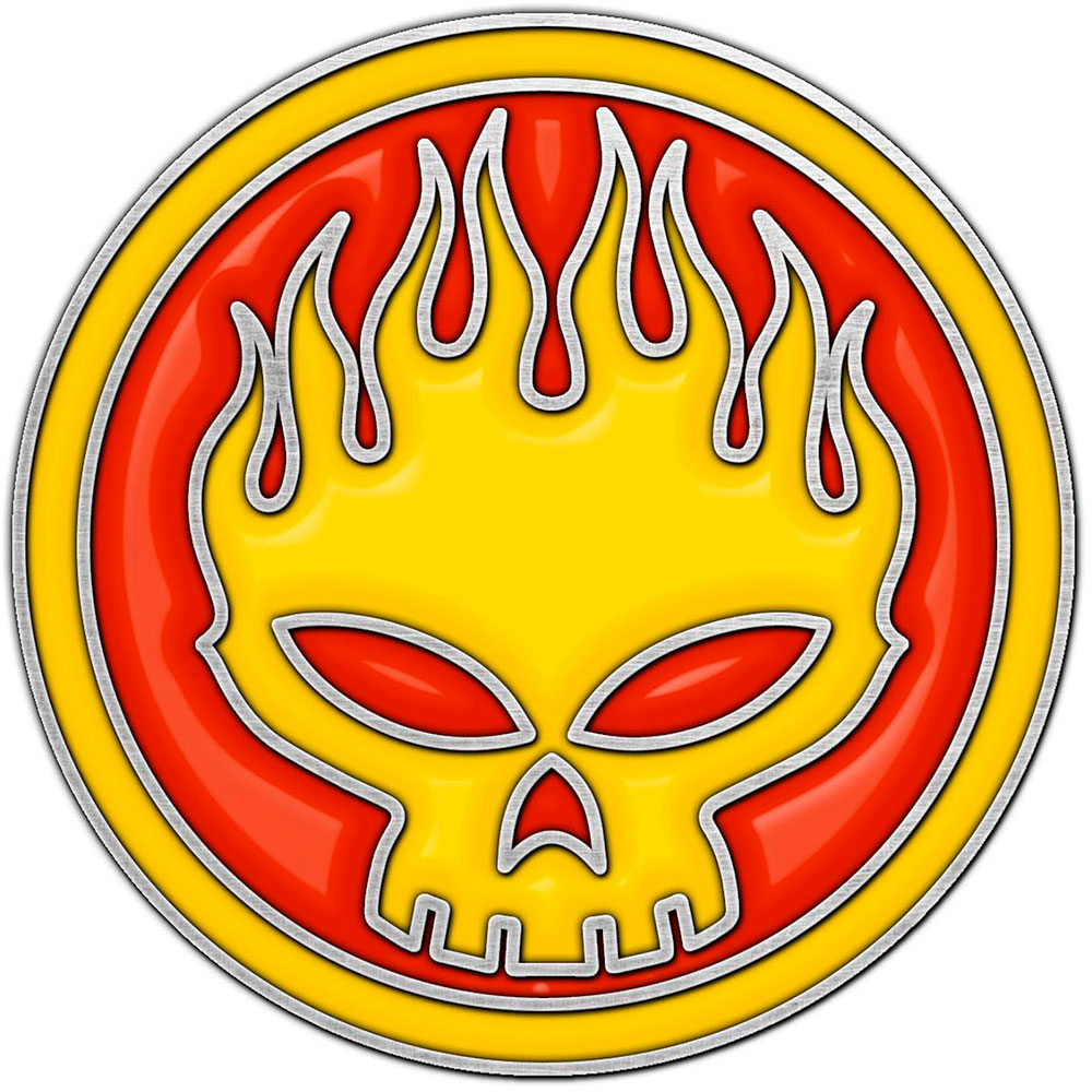 Odznak The Offspring - Skull Logo