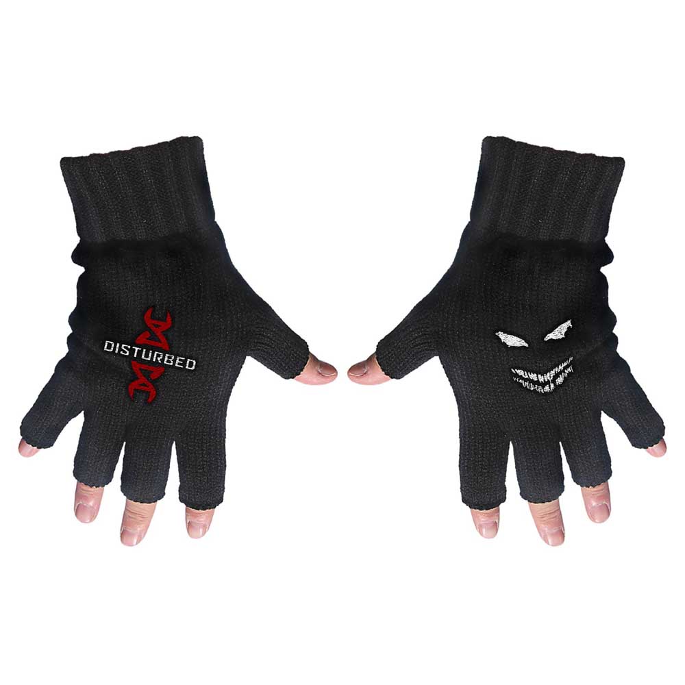 Rukavice DISTURBED - Reddna, Unisex,Čierna,Univerzálna