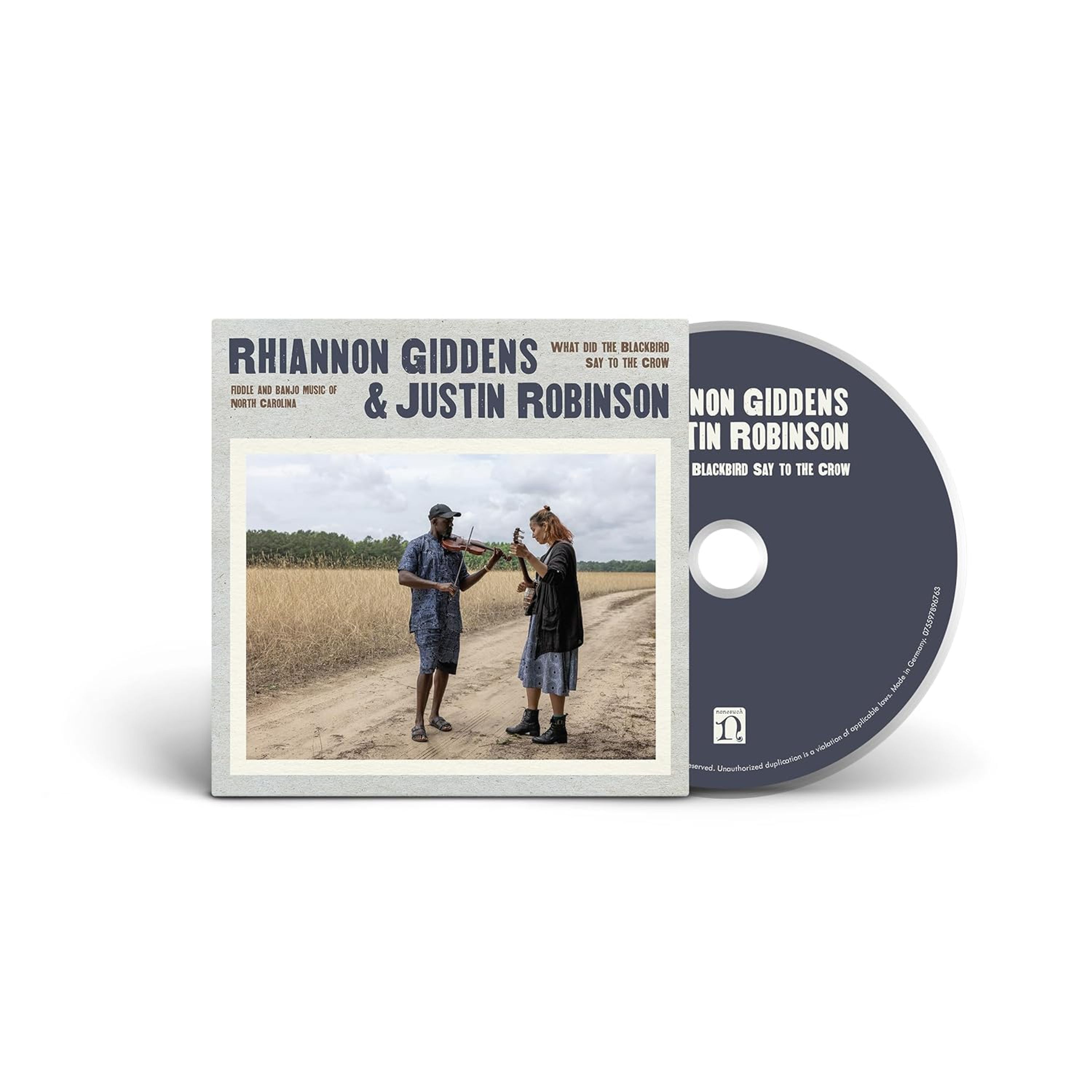 CD Rhiannon Giddens - WHAT DID THE BLACKBIRD SAY TO THE CROW