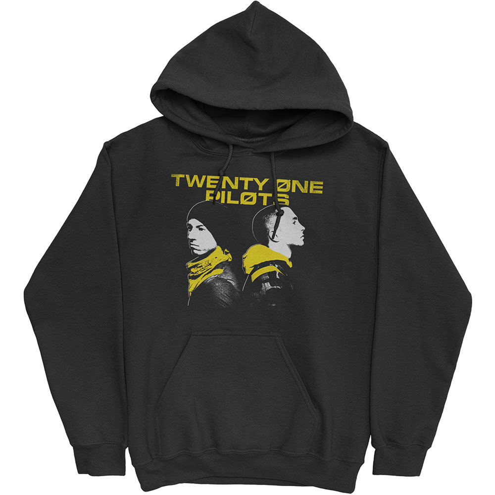 Mikina Twenty One Pilots - Back To Back, Unisex,Čierna,XL