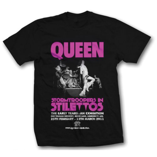 Tričko Queen - Stormtrooper in Stilettos, Unisex,Čierna,XXL