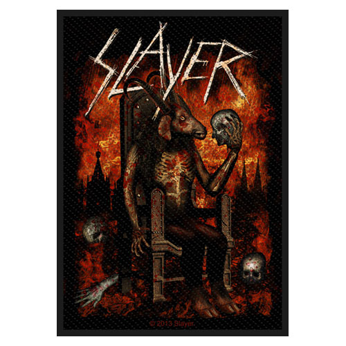 Nažehlovačka Slayer - Devil on Throne