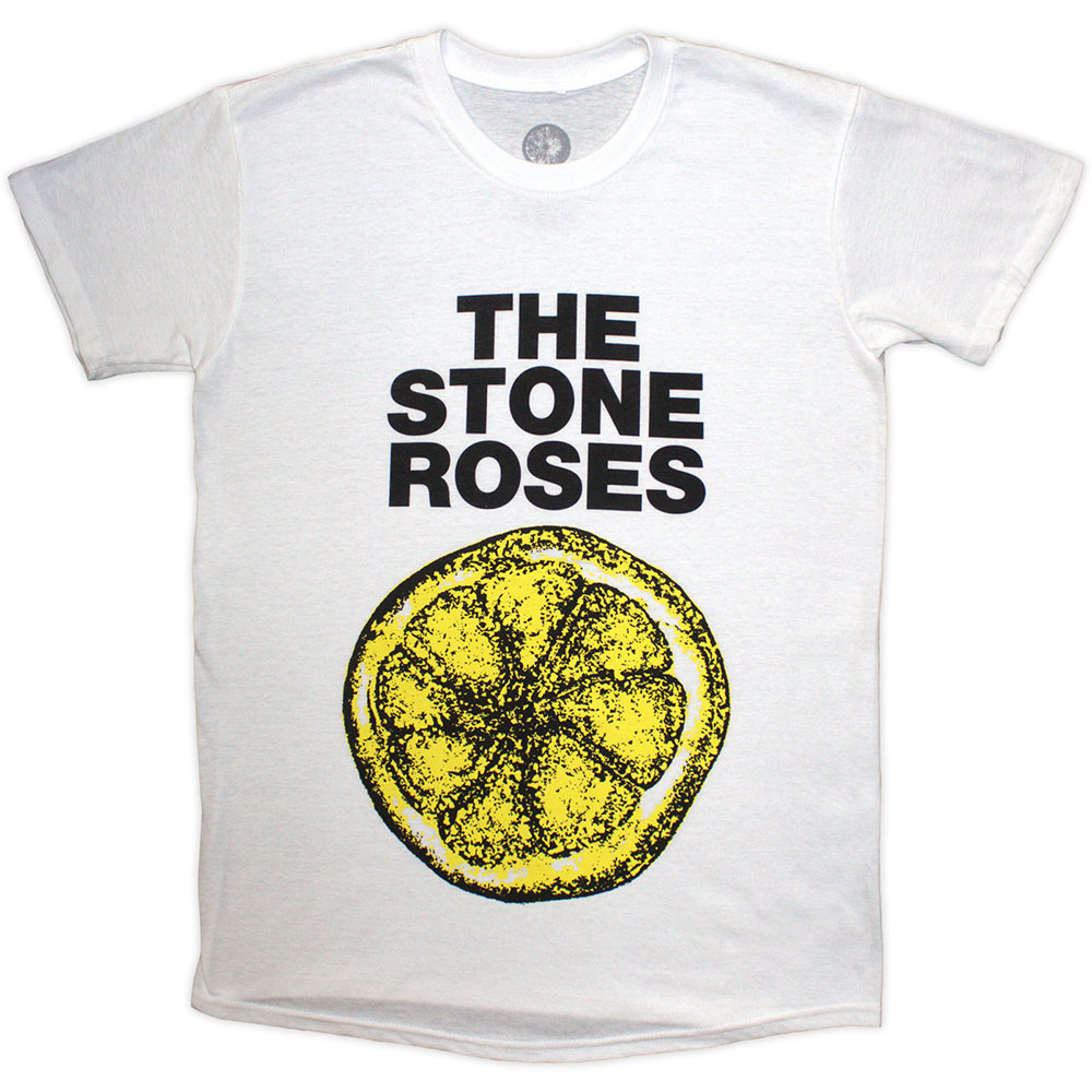 Tričko The Stone Roses - Lemon 1989 Tour, Unisex,Biela,XXL