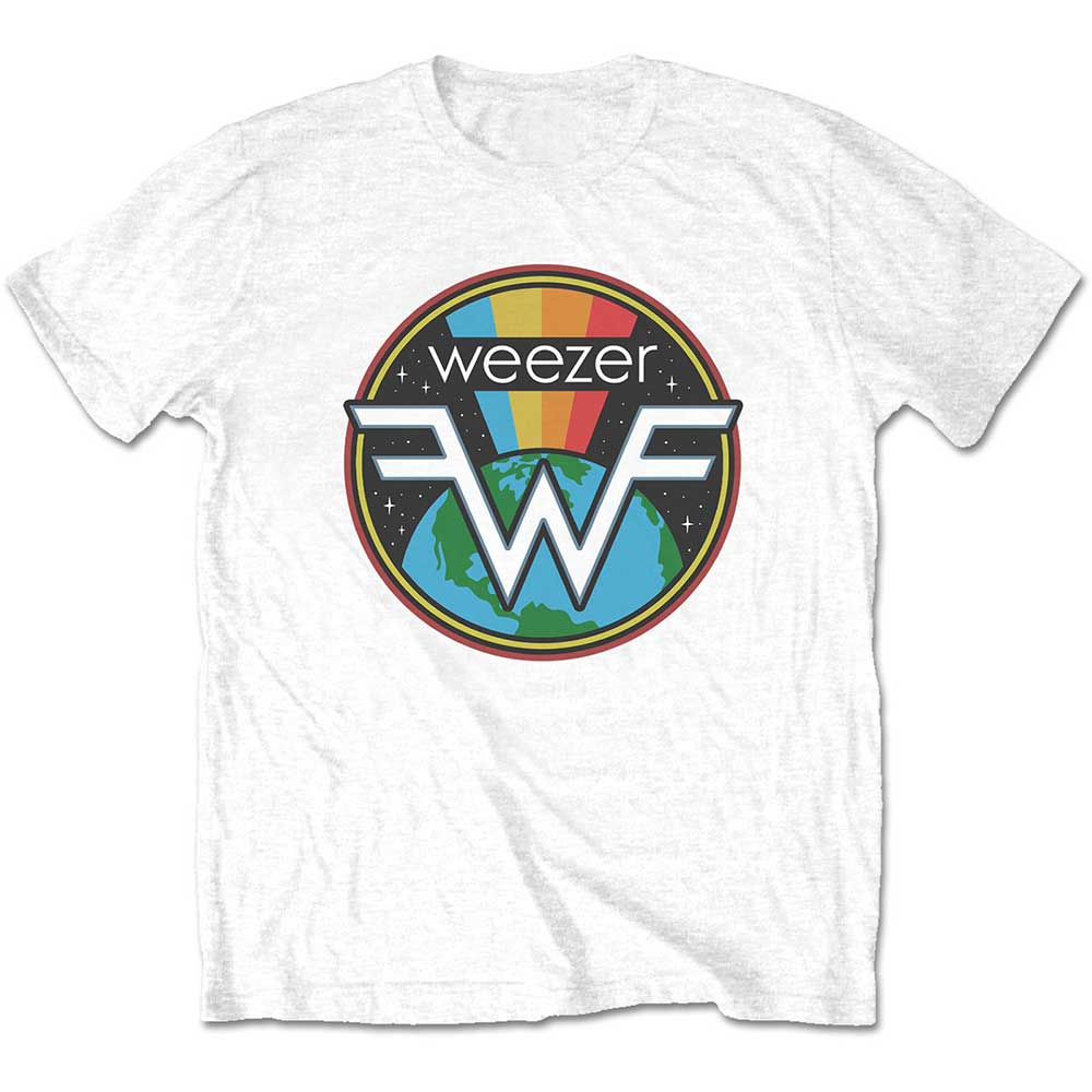 Tričko Weezer - Symbol Logo, Unisex,Biela,XXL