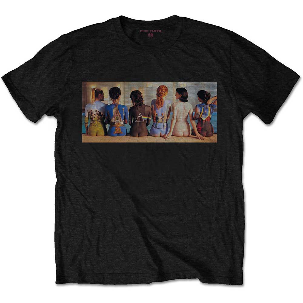 Tričko Pink Floyd - Body Paint Album Covers, Unisex,Čierna,XXL