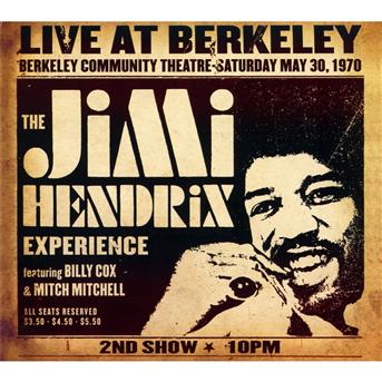 CD Jimi Hendrix - LIVE AT BERKELEY