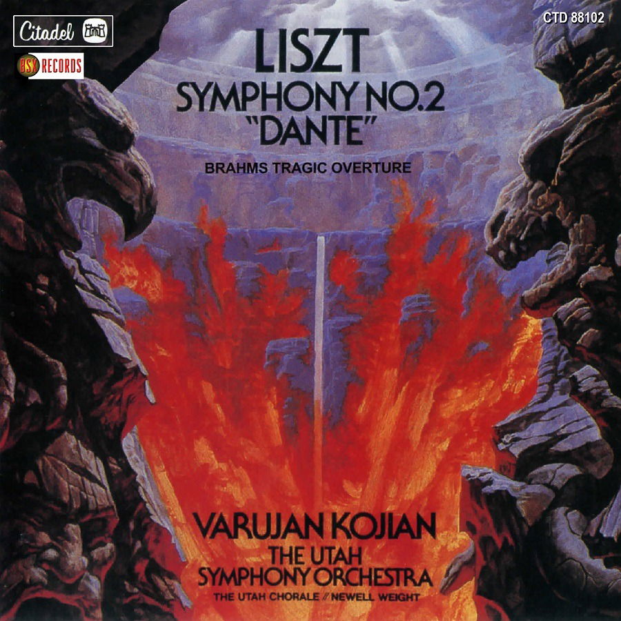 CD Utah Symphony - LISZT: SYMPHONY NO. 2 'DANTE'/BRAHMS: TRAGIC OVERTURE
