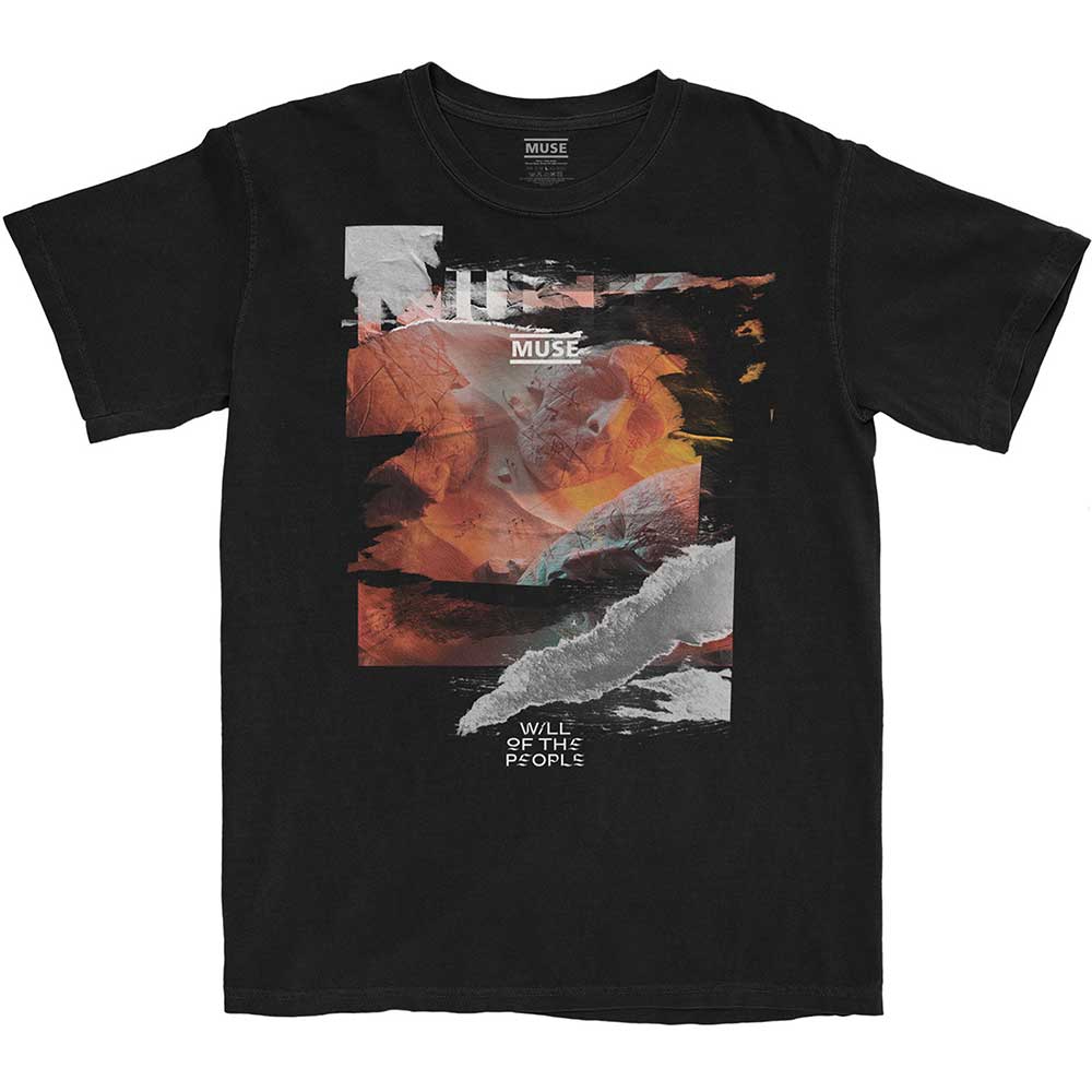 Tričko Muse - Will of the People, Unisex,Čierna,XXL