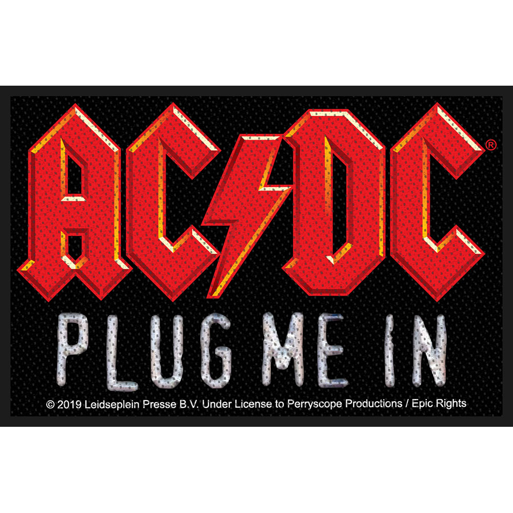 Nažehlovačka AC/DC - Plug Me In