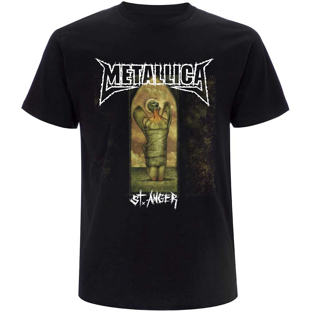 Tričko Metallica - St Anger Angel, Unisex,Čierna,XXL