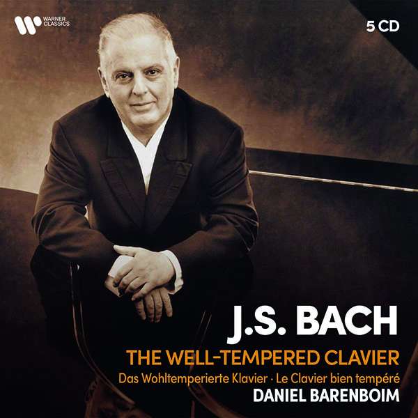 CD Daniel Barenboim - J.S. BACH: THE WELL-TEMPERED CLAVIER