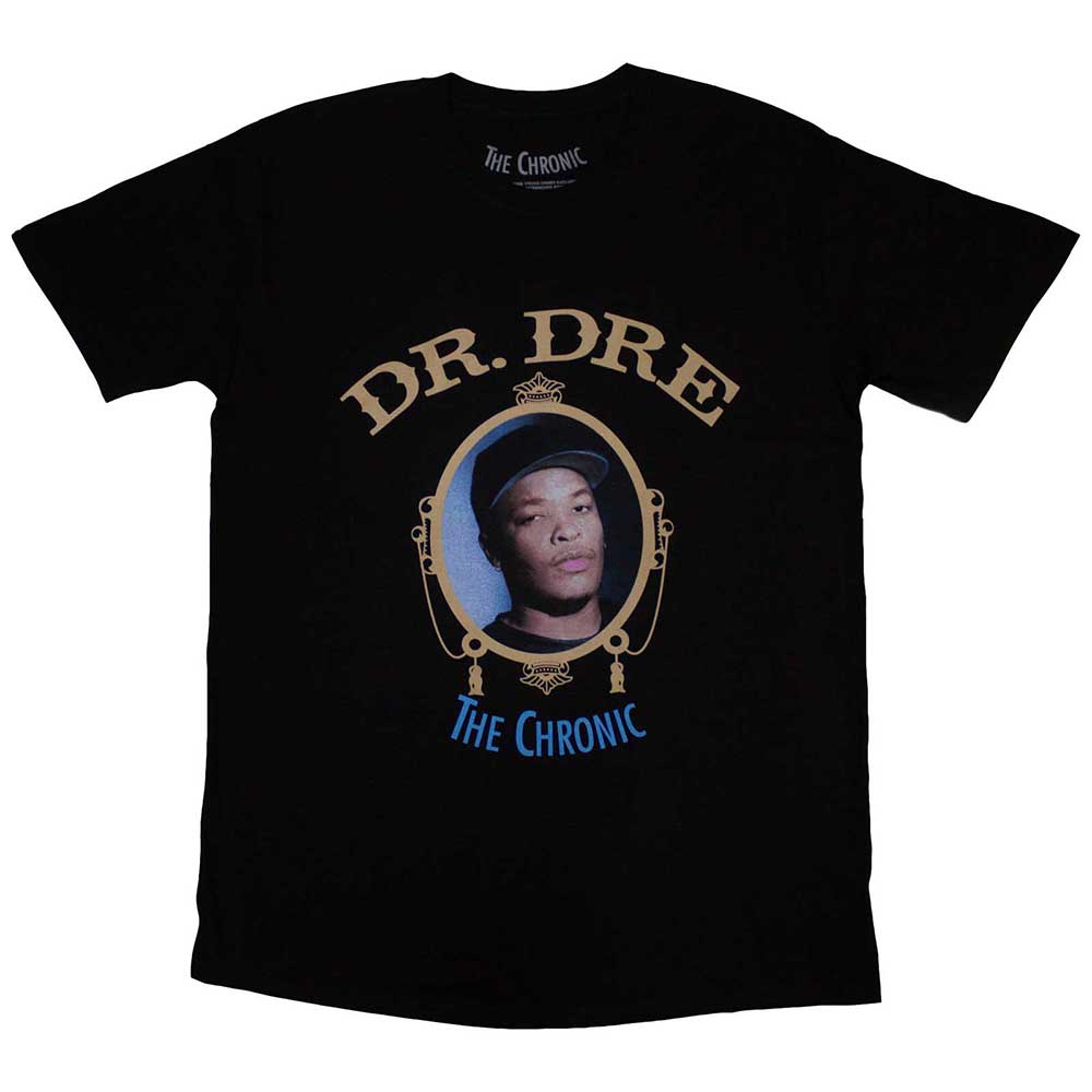 Tričko Dr. Dre - The Chronic, Unisex,Čierna,XXL