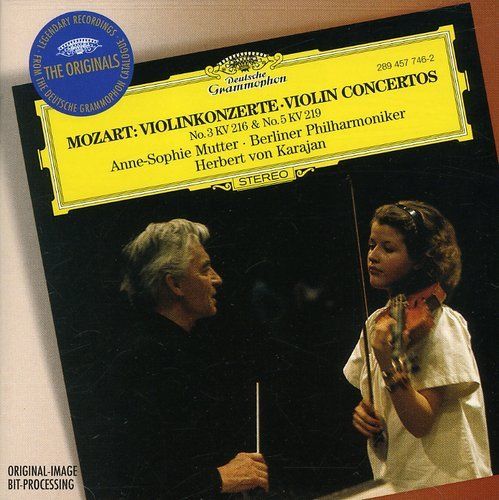 CD Anne-Sophie Mutter, Herbert von Karajan, Berliner Philharmoniker - KONCERTY PRO HOUSLE 3,5