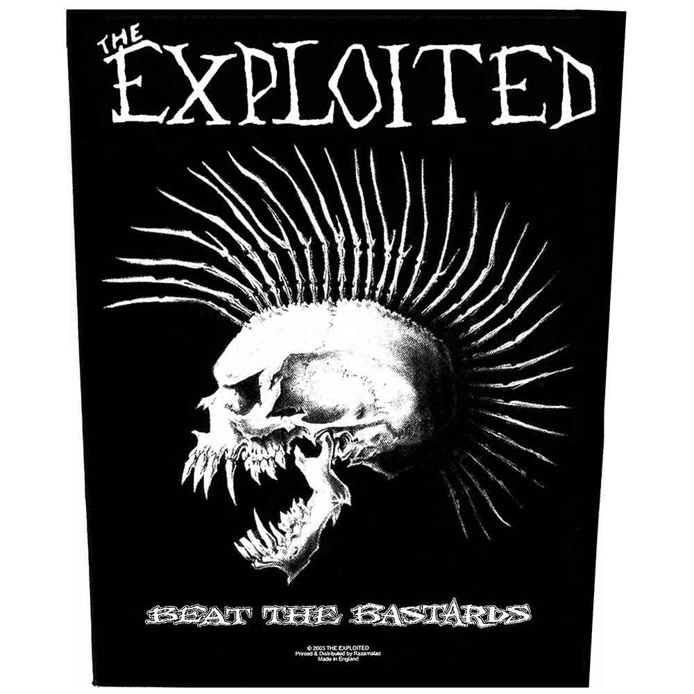 Nažehlovačka The Exploited - Beat the Bastards