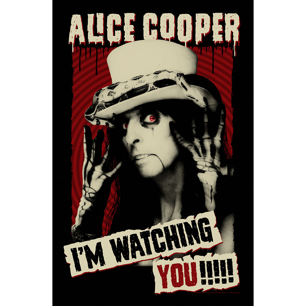 Plagát Alice Cooper - I'm Watching You