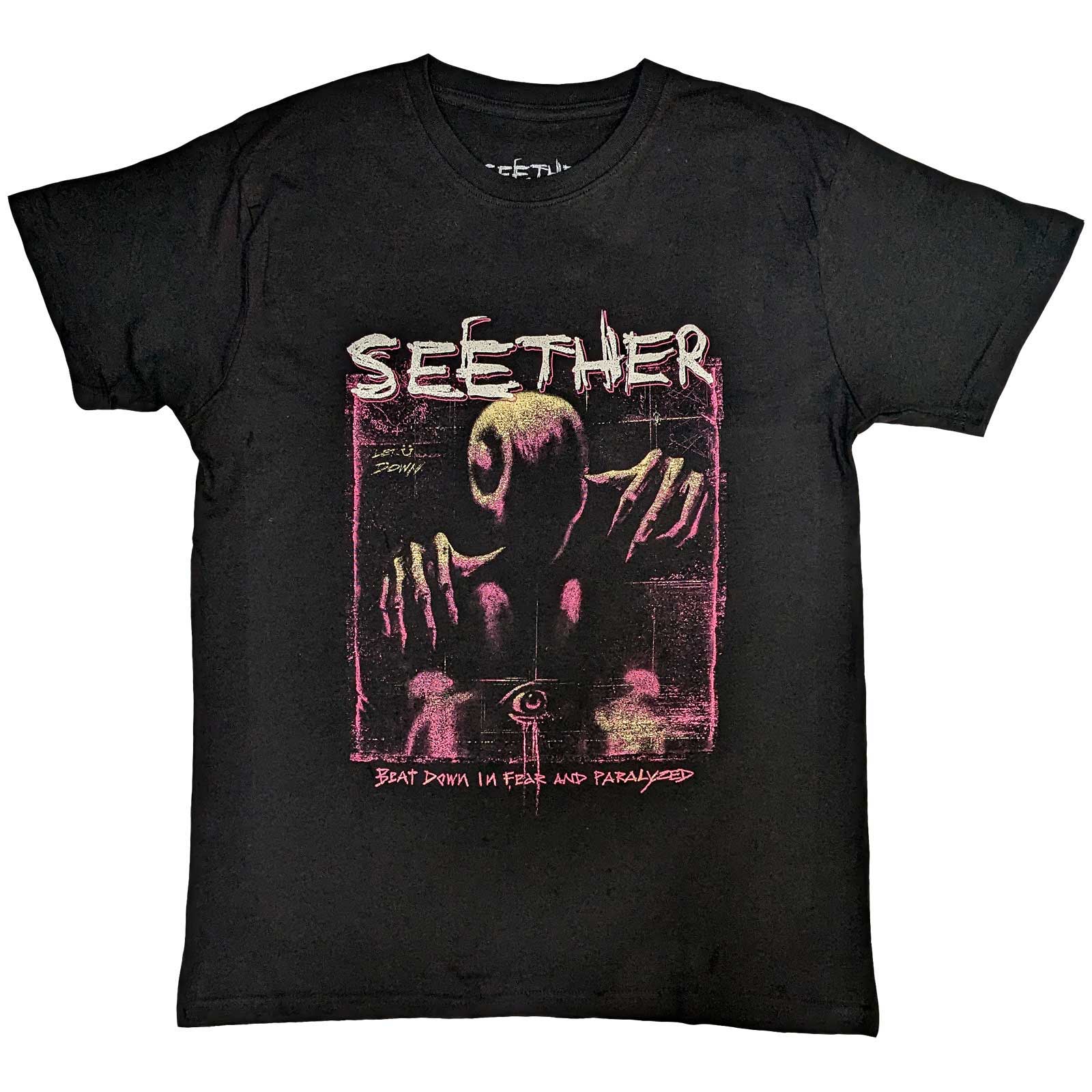 Tričko SEETHER - Beat Down, Unisex,Čierna,XXL