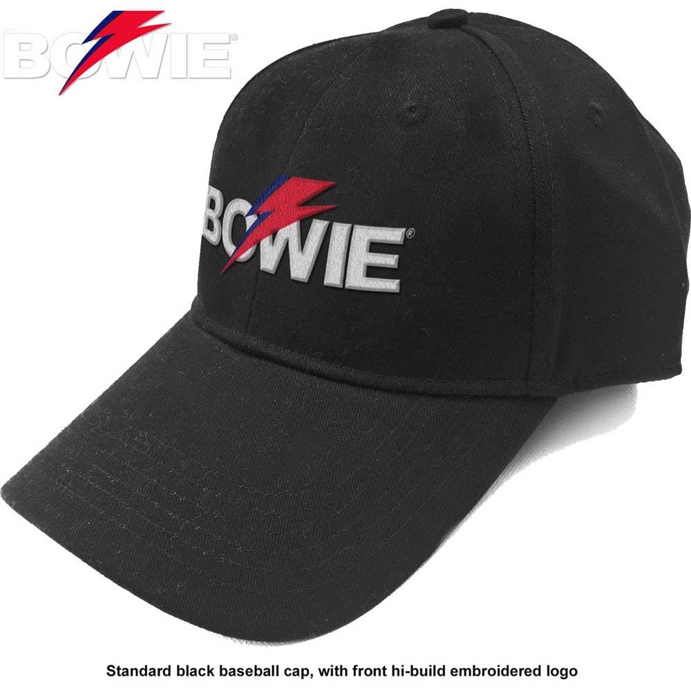 Šiltovka David Bowie - Aladdin Sane Bolt Logo, Unisex,Čierna,Univerzálna