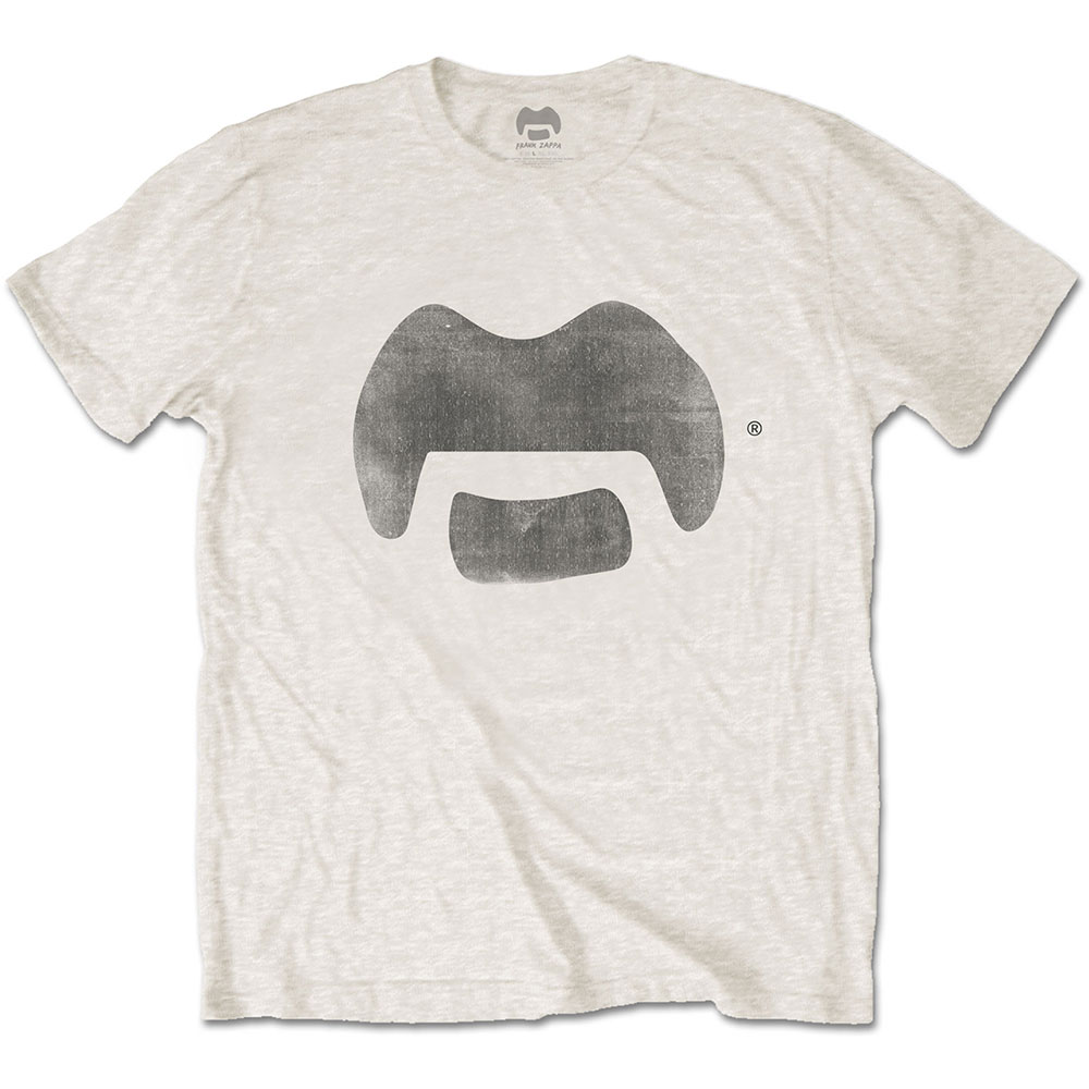 Tričko Frank Zappa - Tache, Unisex,Biela,S