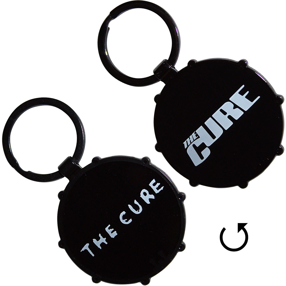 Kľúčenka The Cure - Logos Drum