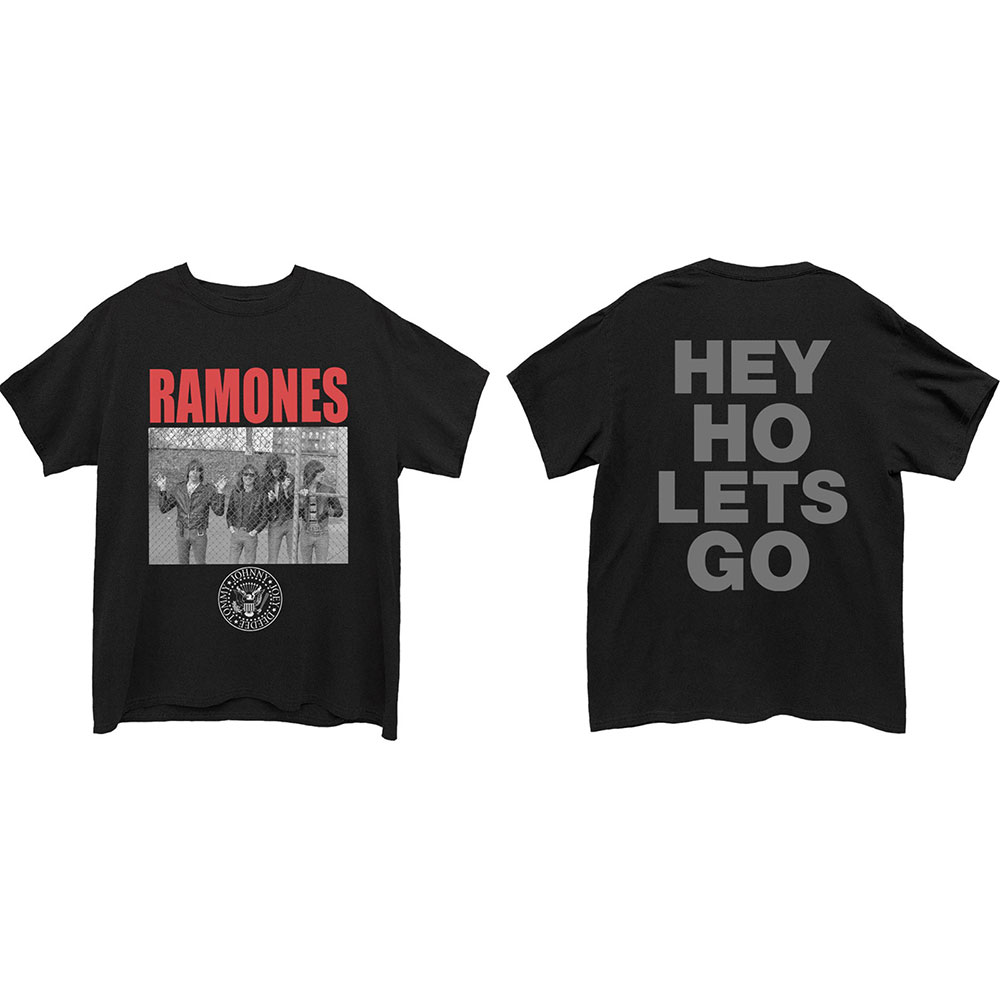 Tričko Ramones - Cage Photo, Unisex,Čierna,XXL