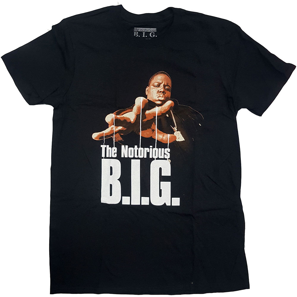 Tričko Biggie Smalls - Reachstrings, Unisex,Čierna,XXL