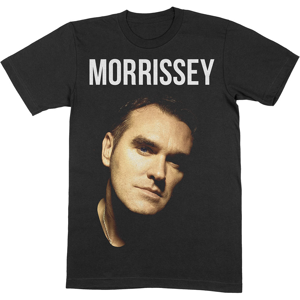 Tričko Morrissey - Face Photo, Unisex,Čierna,XXL