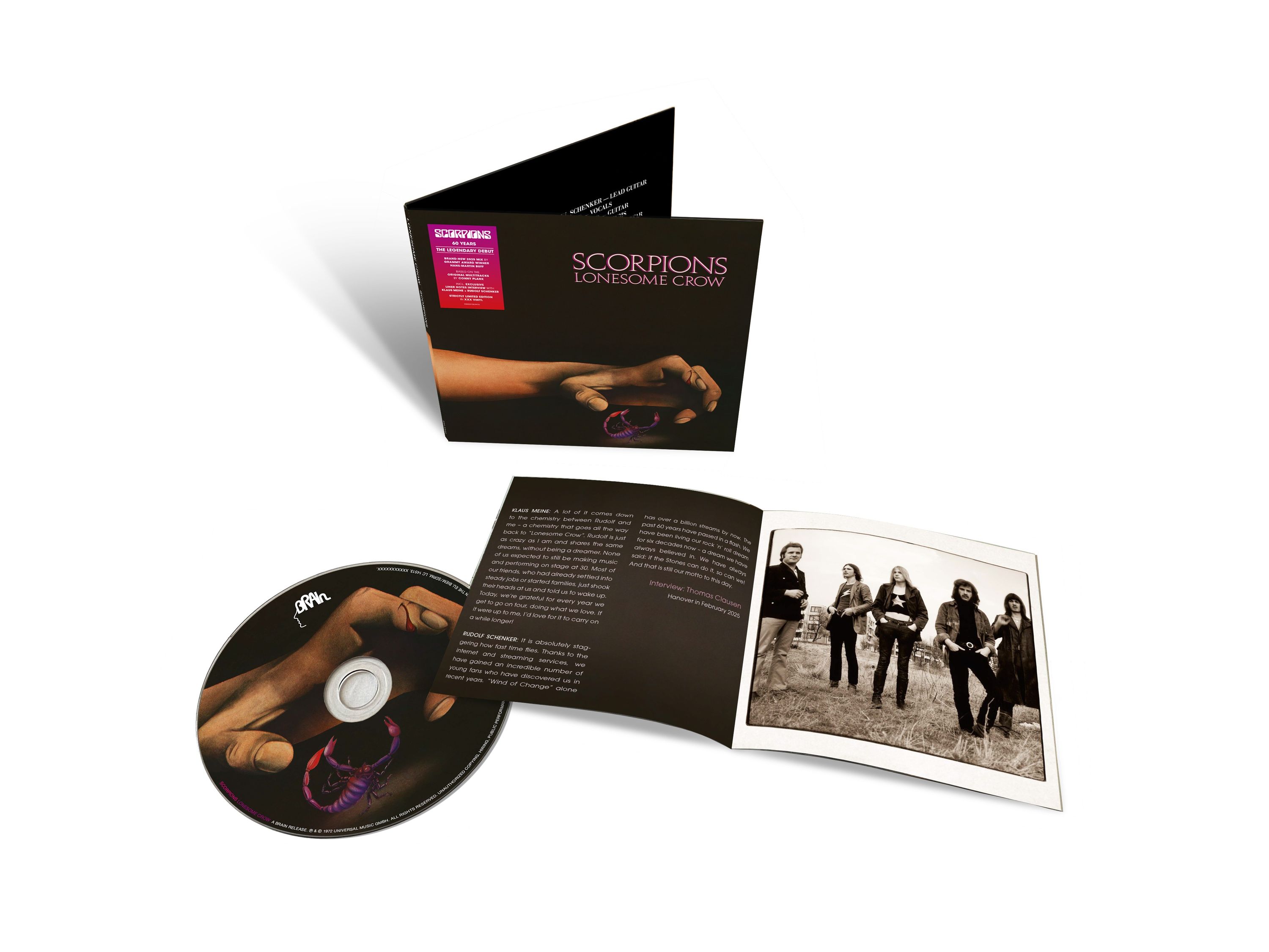 CD Scorpions - LONESOME CROW