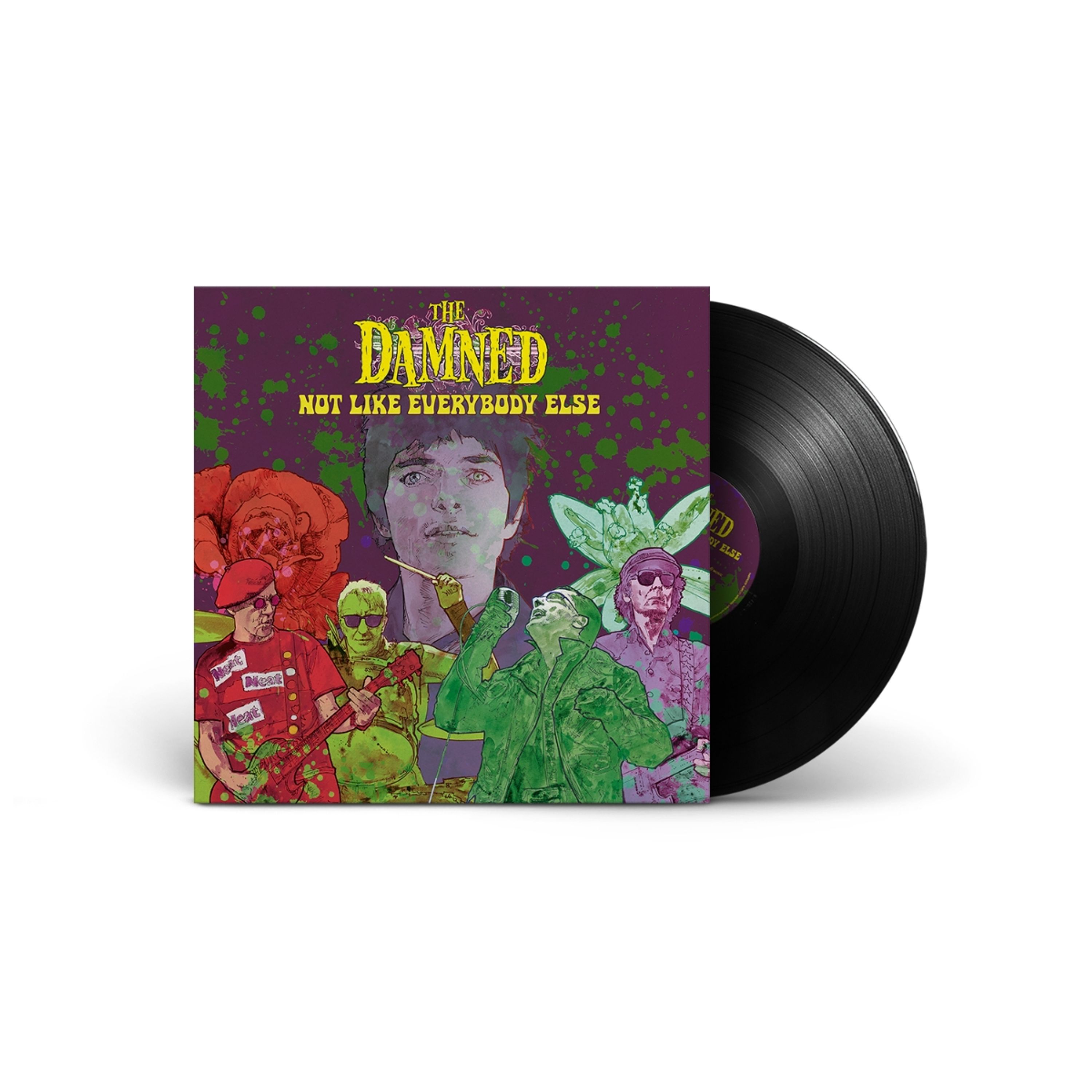 Vinyl The Damned - DAMNED - NOT LIKE EVERYBODY ELSE