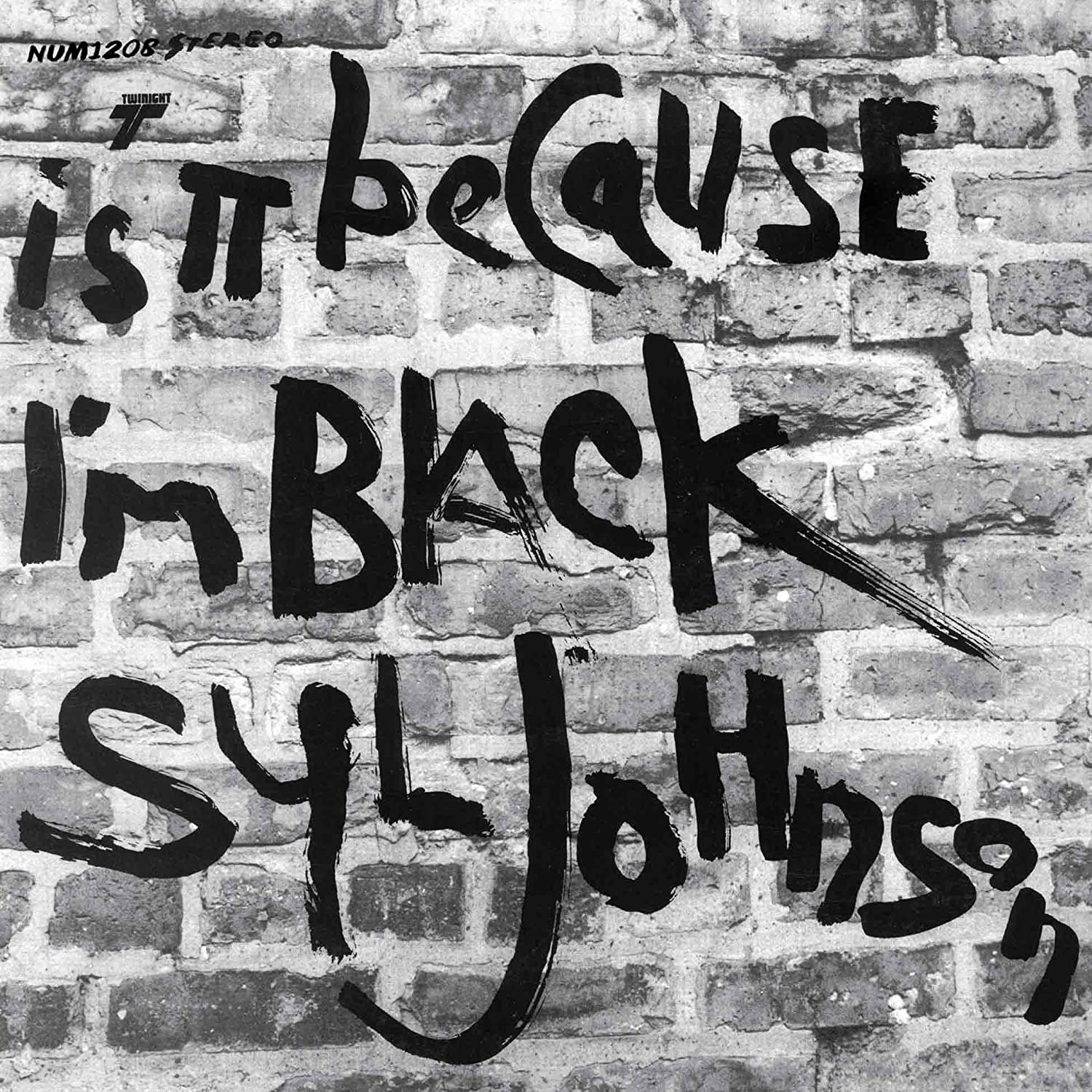 Vinyl Syl Johnson - IS IT BECAUSE I'M BLACK (GREY & BLACK SWIRL)