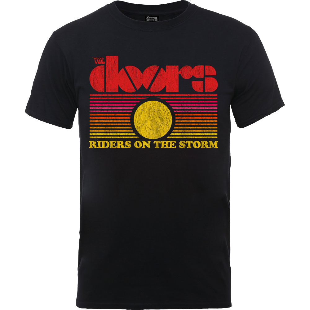 Tričko The Doors - ROTS Sunset, Unisex,Čierna,XXL