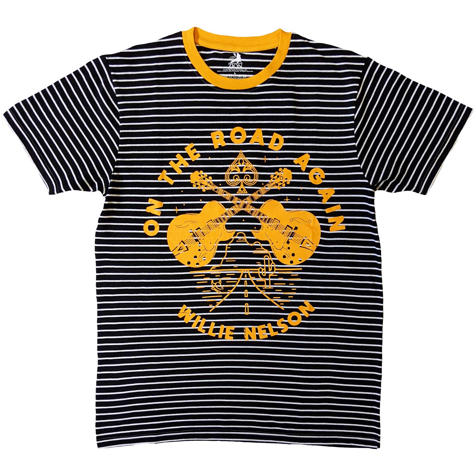 Tričko Willie Nelson - On The Road Again, Unisex,Multicolor,XXL
