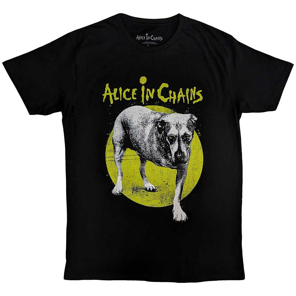Tričko Alice In Chains - Three-Legged Dog v2, Unisex,Čierna,XXL
