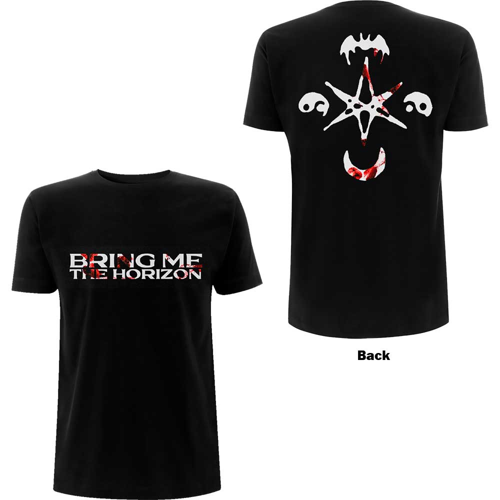 Tričko Bring me the horizon - Symbols, Unisex,Čierna,XXL